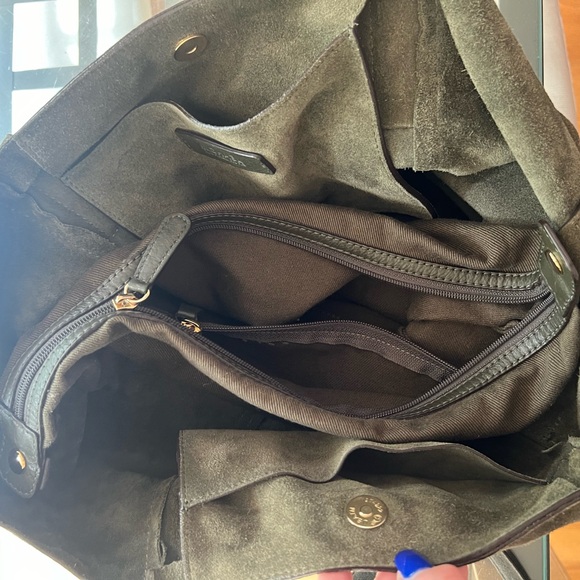 Michael Kors suede purse - Picture 7 of 9